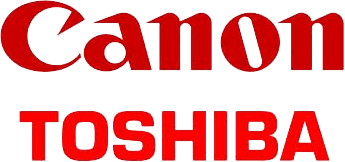 Canon Toshiba medical equipment brand logo